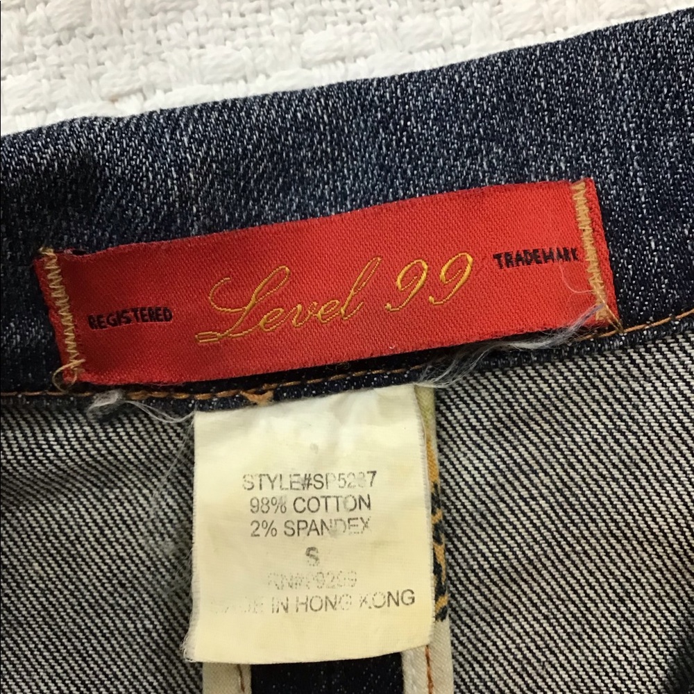 Level 99 Distressed Denim Jacket - image 7